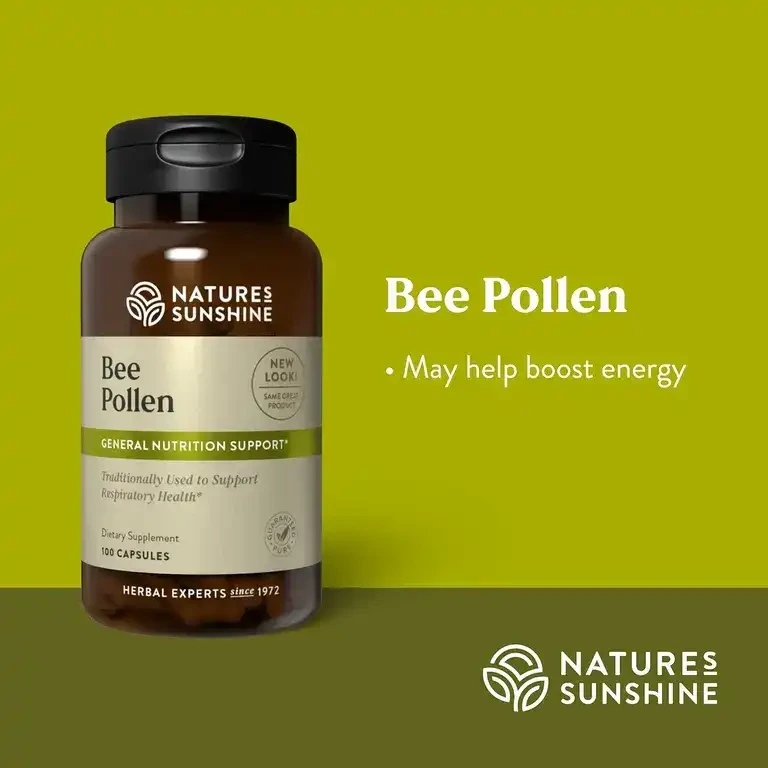 Bee Pollen (100 caps)