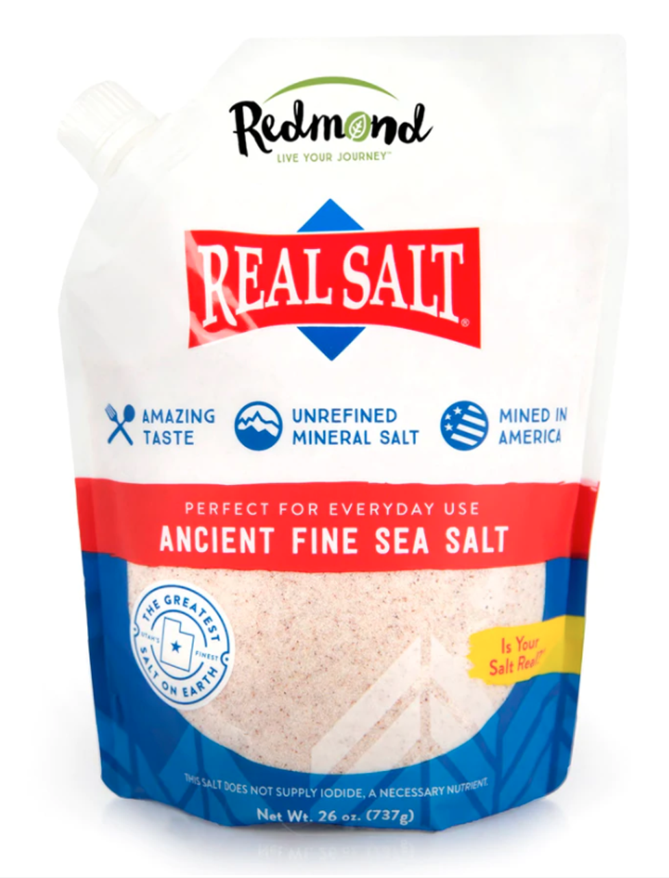 Real Salt Refill Pouch (26 oz.)