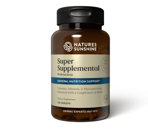 Super Supplemental Vitamin & Mineral (without Iron) (120 tablets)