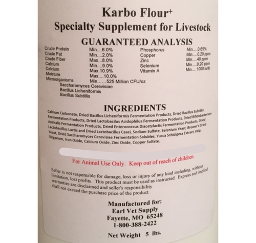 Karbo Flour (10 oz)
