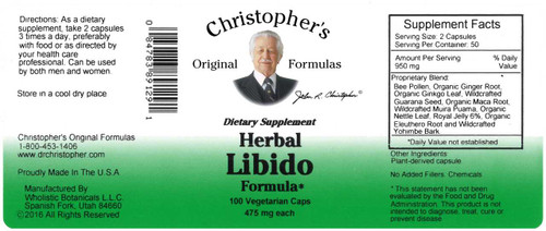 Herbal Libido Formula (100 caps)