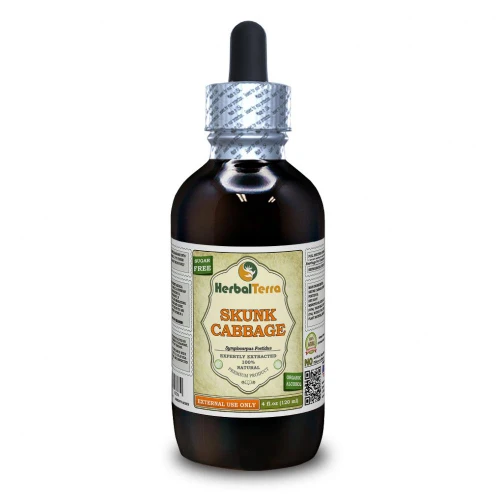 Skunk Cabbage (Symplocarpus Foetidus) Tincture 4 oz.