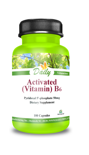 Daily Manufacturing Activated Vitamin B6 (100)