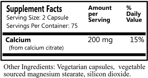 Daily Manufacturing Calcium Citrate (150)