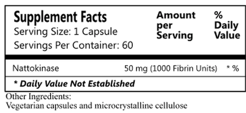 Daily Manufacturing Nattokinase (60)