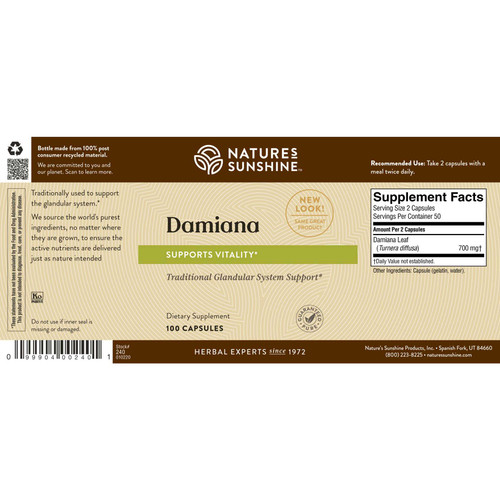 Damiana (100 caps)