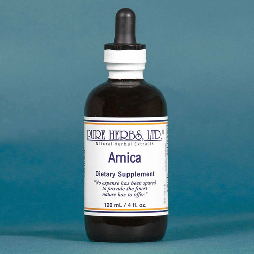 Pure Herbs Arnica 4 oz Tincture for Structural Support