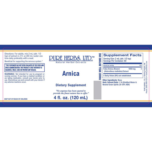Pure Herbs, Ltd. Arnica (4 oz.)