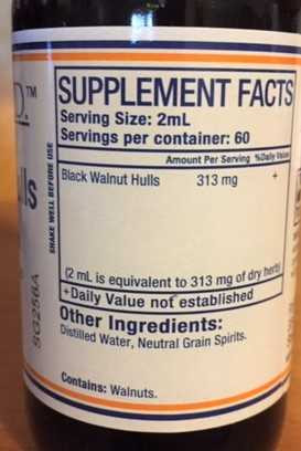 Pure Herbs, Ltd. Black Walnut Hulls (4 oz.)
