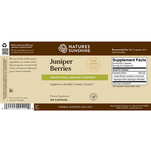 Juniper Berries (100 caps)
