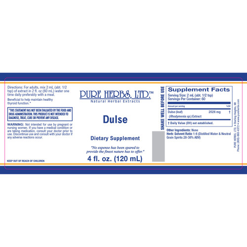 Pure Herbs, Ltd.  Dulse (4 oz.)