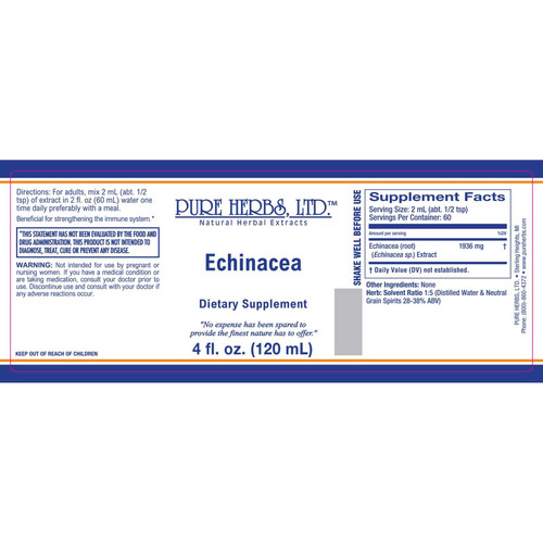 Pure Herbs, Ltd. Echinacea (4 oz.)