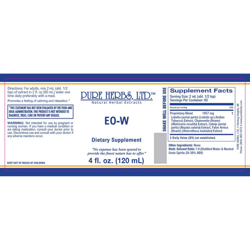 Pure Herbs, Ltd. EO-W (4 oz.)