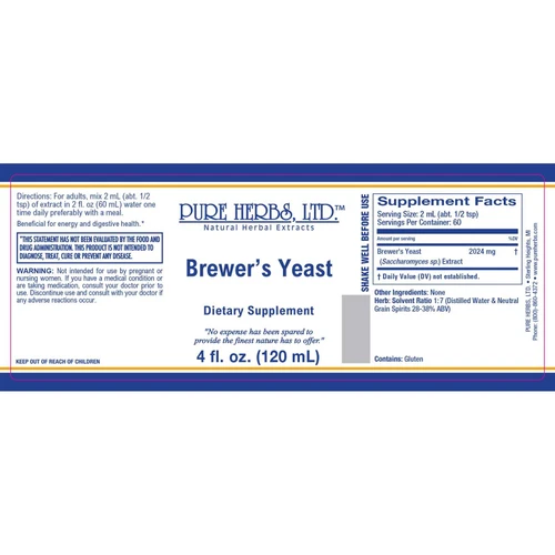 Pure Herbs, Ltd. Brewer's Yeast (4 oz.)