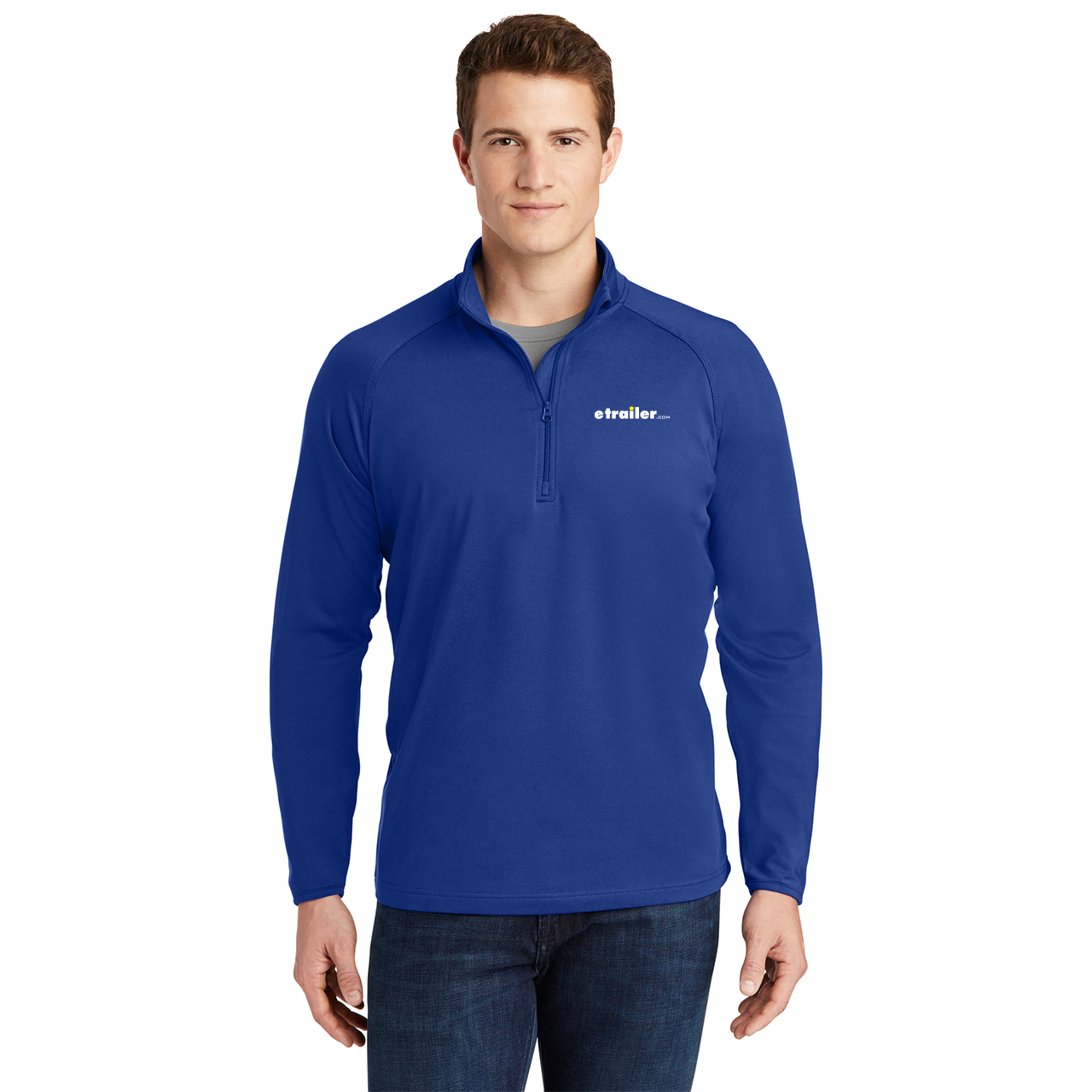 Men's Stretch 1/2-Zip Pullover 