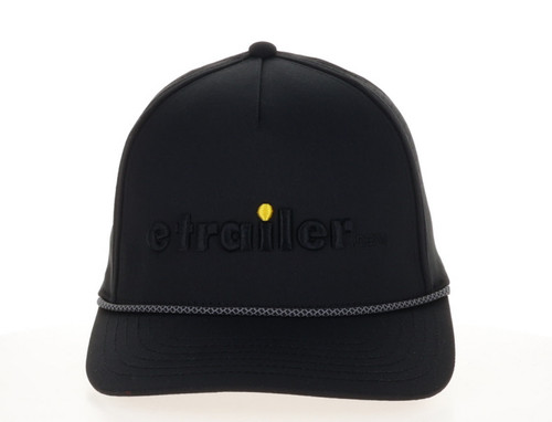 3D Embroidered Perforated Cap with Rope