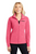 Ladies Heather Microfleece Full-Zip Jacket