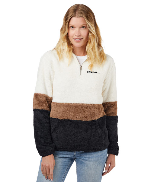 Avalon Ladies High Pile ¼-Zip Sweater