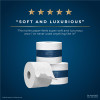 Image featuring a five star review of C by Charmin. Test reads "Soft and Luxurious. This toilet paper feels super soft and luxurious wow i've never used anything like it"