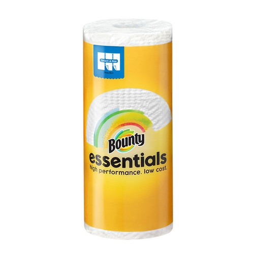 Regular Roll White Essentials Select-A-Size in individually wrapped packaging
