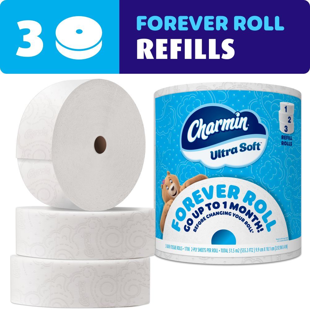 Forever Roll Starter Kit with Screw In Wall Mount