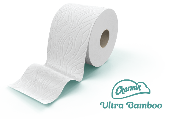 Charmin Ultra Bamboo Toilet Tissue roll