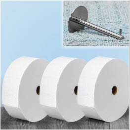 Forever Roll Starter Kit with Adhesive Wall Mount