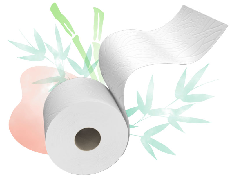 Charmin Ultra Bamboo toilet paper roll image