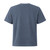 Women's Giddy Up Jingle Horse Pick Up Your Feet with Santa Heavyweight Garment Dye Tee Bella + Canvas 6110GD
