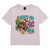 Women's Giddy Up Jingle Horse Pick Up Your Feet with Santa Heavyweight Garment Dye Tee Bella + Canvas 6110GD