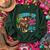 Women's Giddy Up Jingle Horse Pick Up Your Feet with Santa  Unisex organic sweatshirt