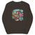 Women's Giddy Up Jingle Horse Pick Up Your Feet with Santa  Unisex organic sweatshirt