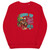 Women's Giddy Up Jingle Horse Pick Up Your Feet with Santa  Unisex organic sweatshirt