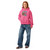 Women's Giddy Up Jingle Horse Pick Up Your Feet with Santa  Women’s relaxed hoodie