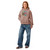 Women's Giddy Up Jingle Horse Pick Up Your Feet with Santa Women’s relaxed hoodie