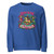 Rockin' Around The Christmas Tree with Elfs Unisex organic sweatshirt