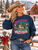 Rockin' Around The Christmas Tree with Elfs Unisex organic sweatshirt