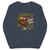 Women's Giddy Up Jingle Horse Pick Up Your Feet with Santa Unisex organic sweatshirt Traditional Colors