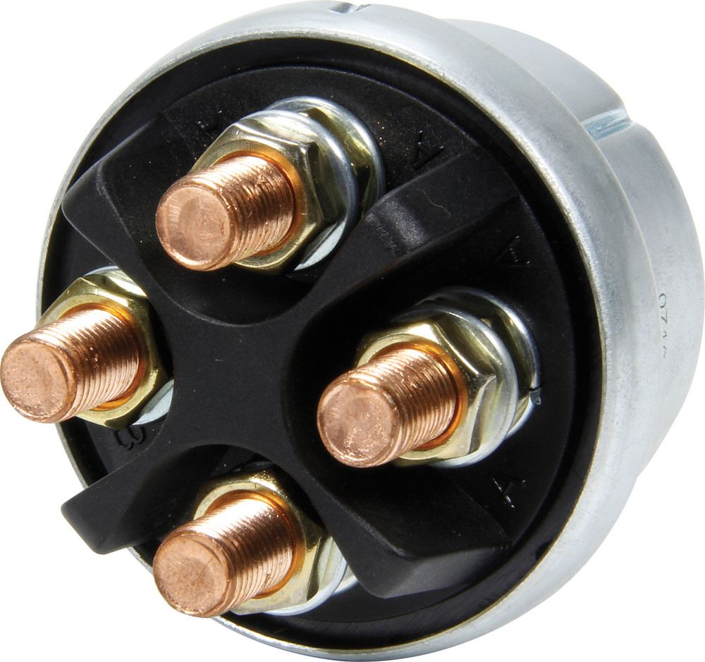 55-013 Master Disconnect High Amp 4 Post Black Plate | QuickCar Quality