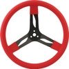 68-0031 15in Steering Wheel Steel Red Quickcar Racing Products