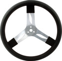 Black 17" Aluminum Steering Wheel 68-002