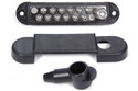Black Terminal Buss Bar w/Covers 57-8022