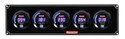 Digital Gauge Panel w/ 67-001- Black Plate, OP/WT/OT/FP100/Tach 67-4052