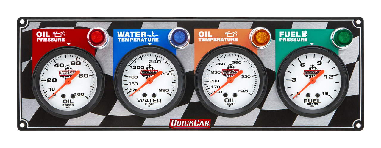 61-6021 4 Gauge Panel OP/WT/OT/ FP | Quickcar Racing