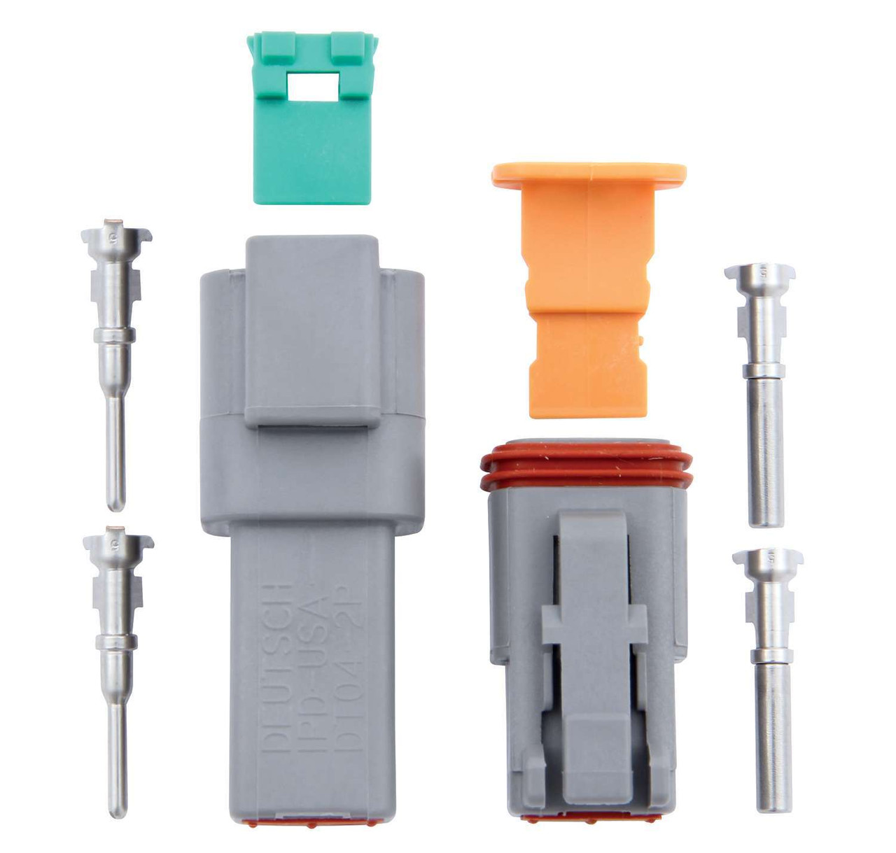 71-322 Deutsch Connector 2-Pin Kit | Quickcar Racing