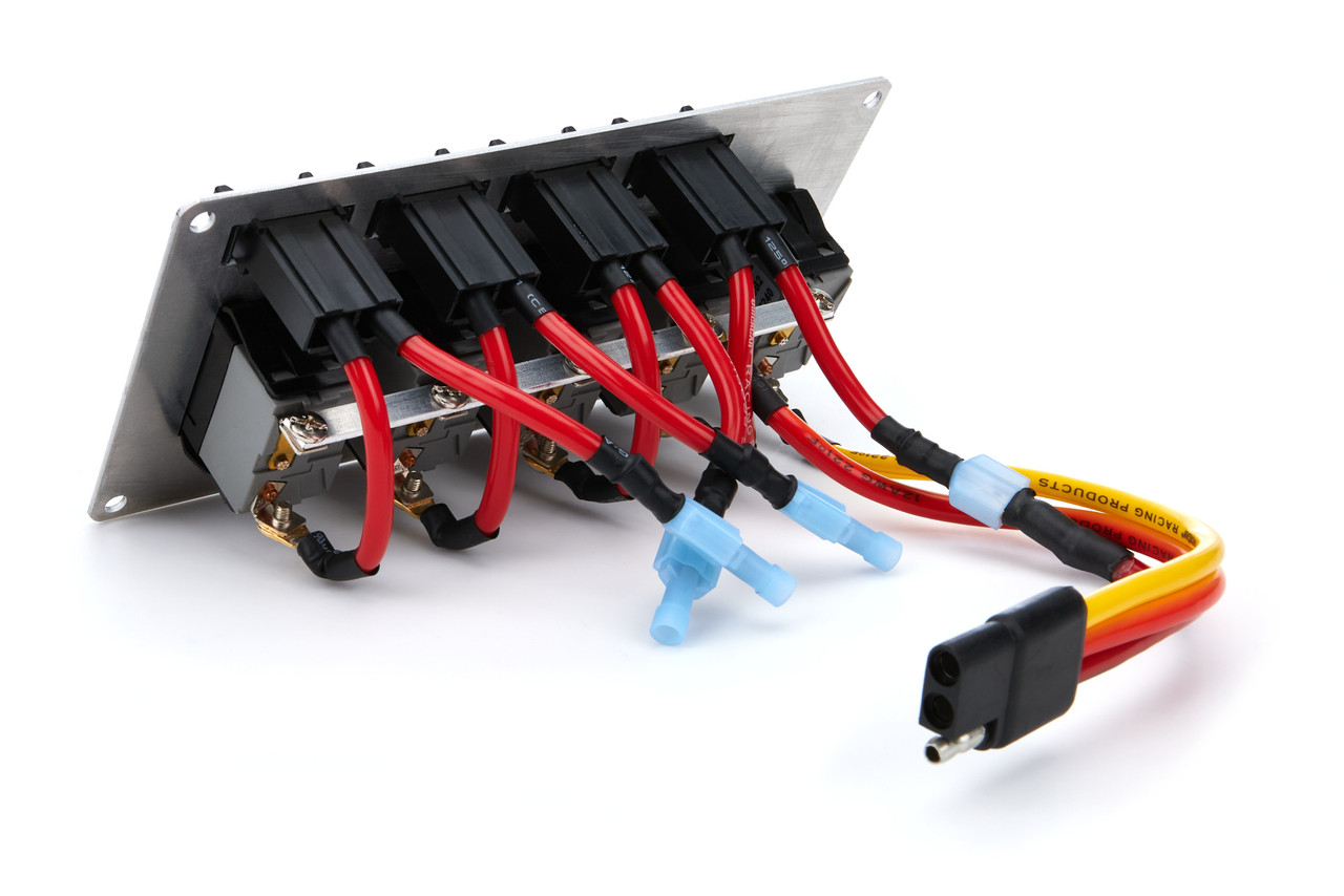 Ignition Panel w/ Rocker Switches & Fuses | Quickcar Racing