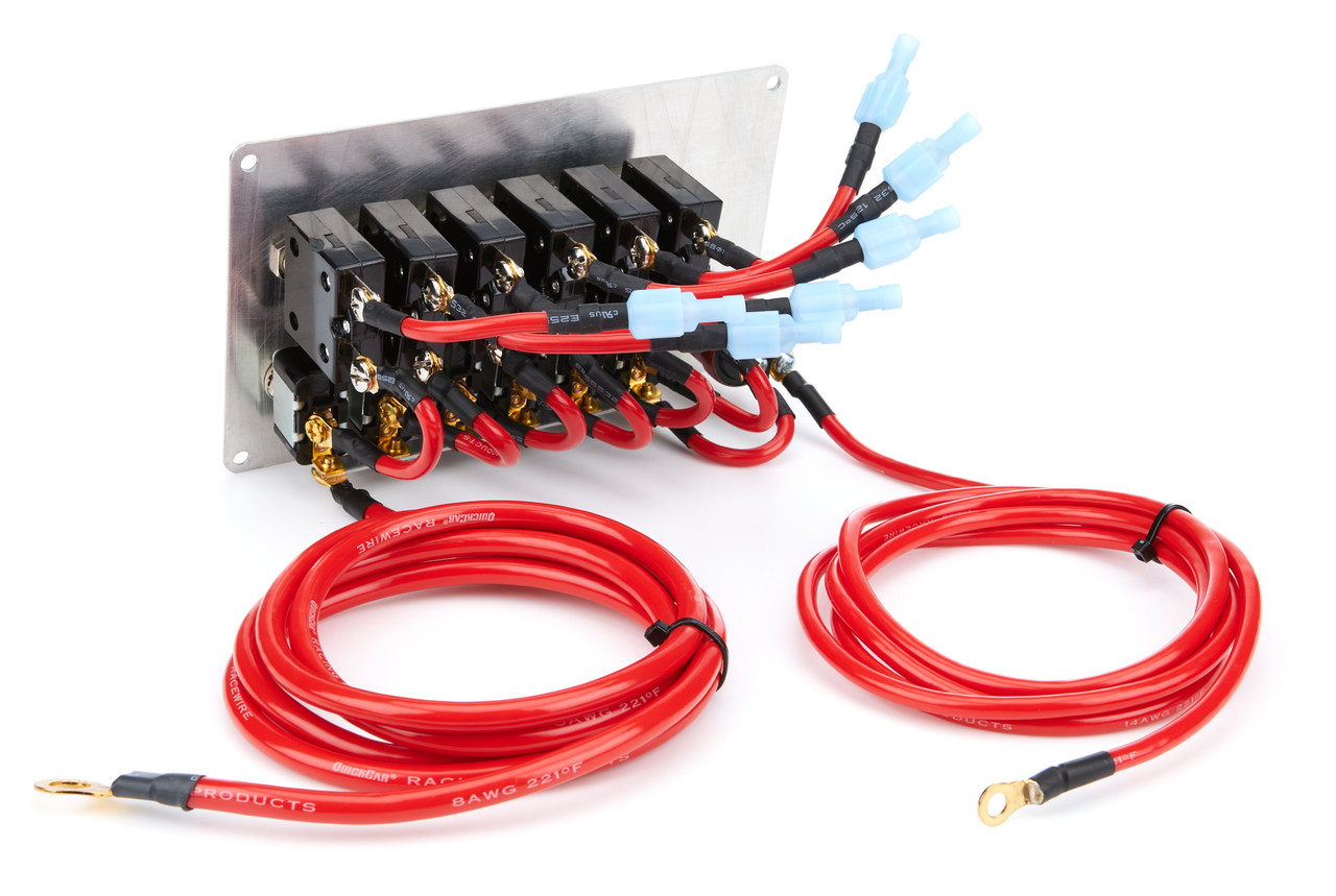 Switch Panel 6 Toggle / 1 Momentary | Quickcar Racing