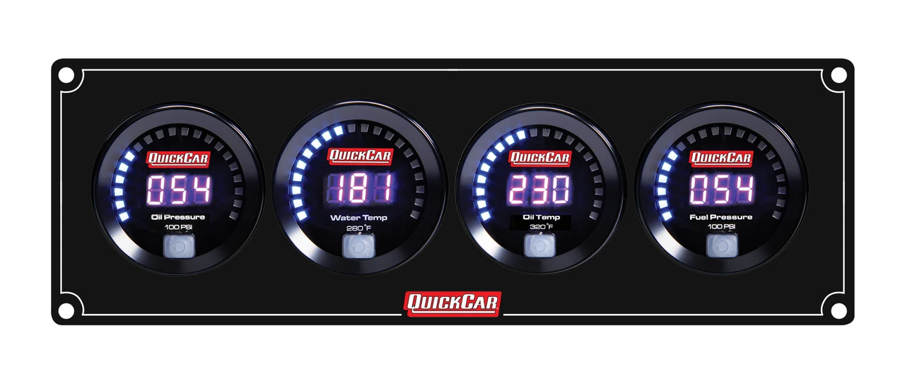 Massive DINpanel Gauge Mounting Panel - Single DIN, Low Glare Black, Fits 2 Gauges