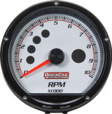 63-001 Redline Multi-Recall Tachometer White Quickcar Racing Products