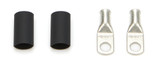 Power Ring 8 AWG 1/4in Hole Pair w/Heat Shrink 57-570